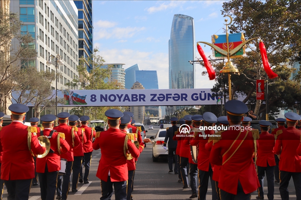 Azerbaycan'da Karabağ Zaferi'nin 3. yıl dönümü kutlanıyor