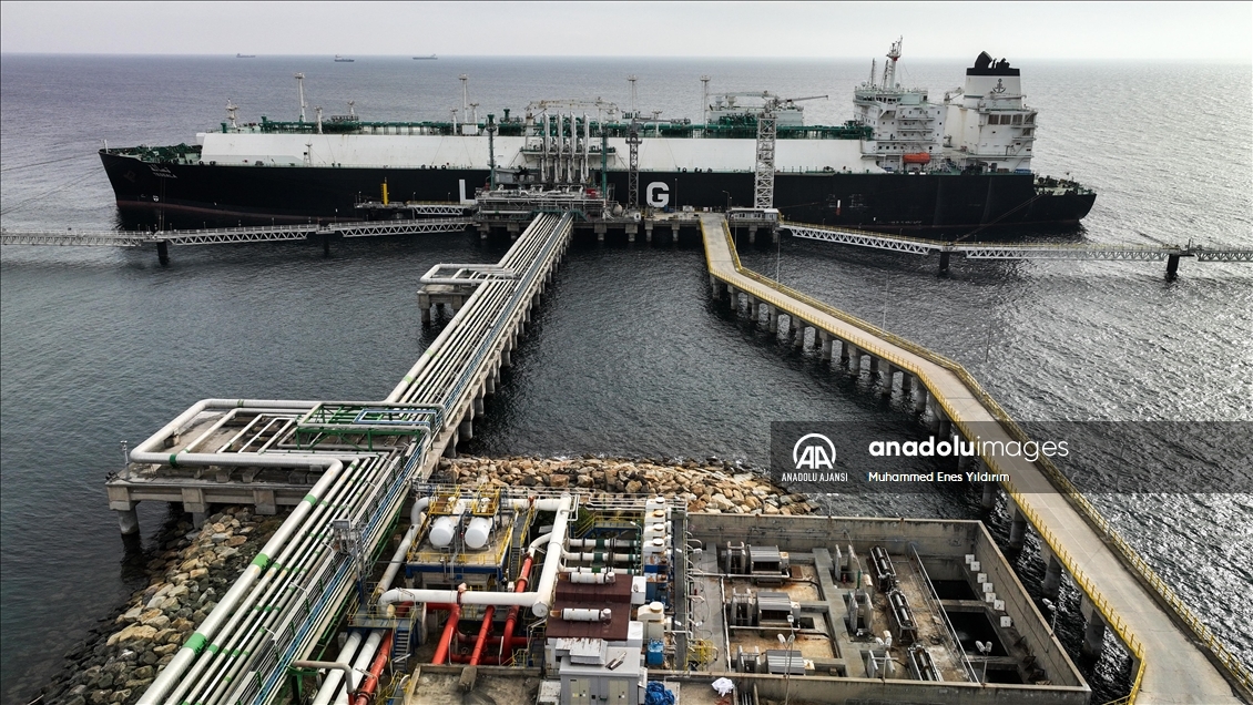 Marmara Ereğlisi LNG Terminali, Türkiye ve Balkanlar'a enerji arzı için yoğun mesai yapıyor