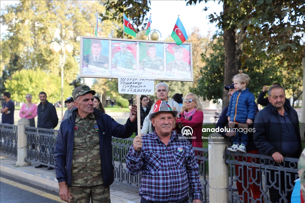 Azerbaycan'da Karabağ Zaferi'nin 3. yıl dönümü kutlanıyor