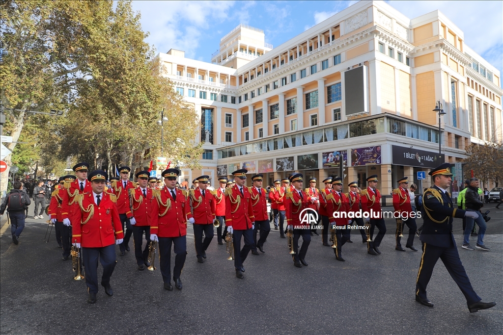 Azerbaycan'da Karabağ Zaferi'nin 3. yıl dönümü kutlanıyor