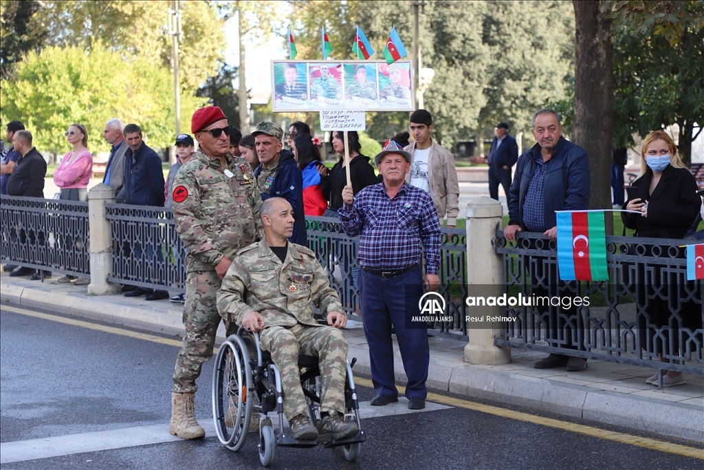 Azerbaycan'da Karabağ Zaferi'nin 3. yıl dönümü kutlanıyor