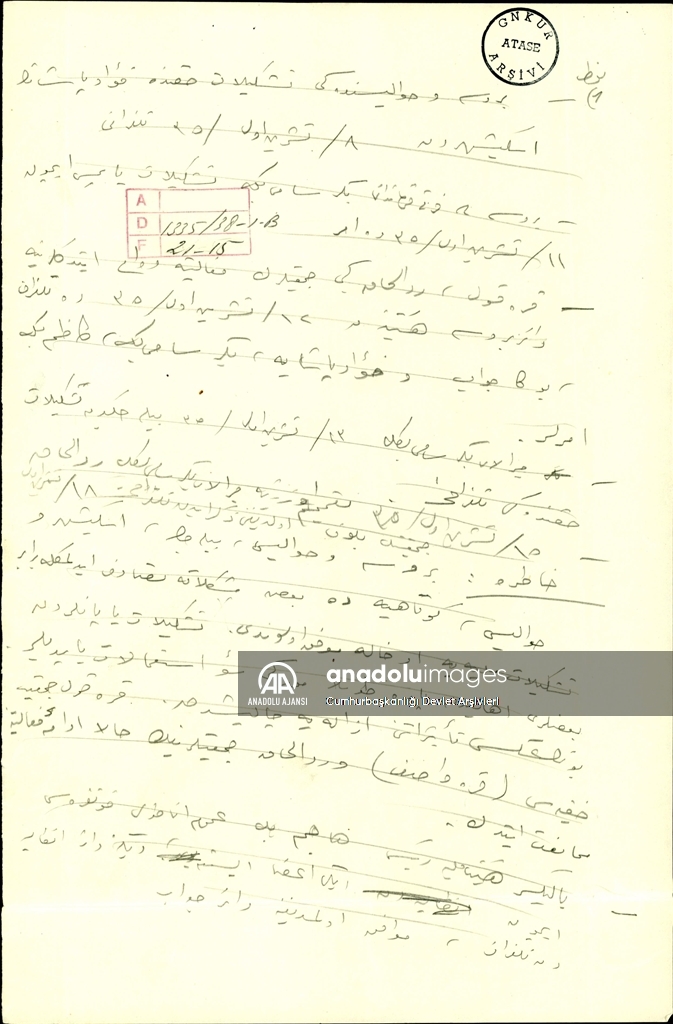 Kurtuluşa giden yolu Atatürk'ün el yazısı hatıra ve notları aydınlatıyor
