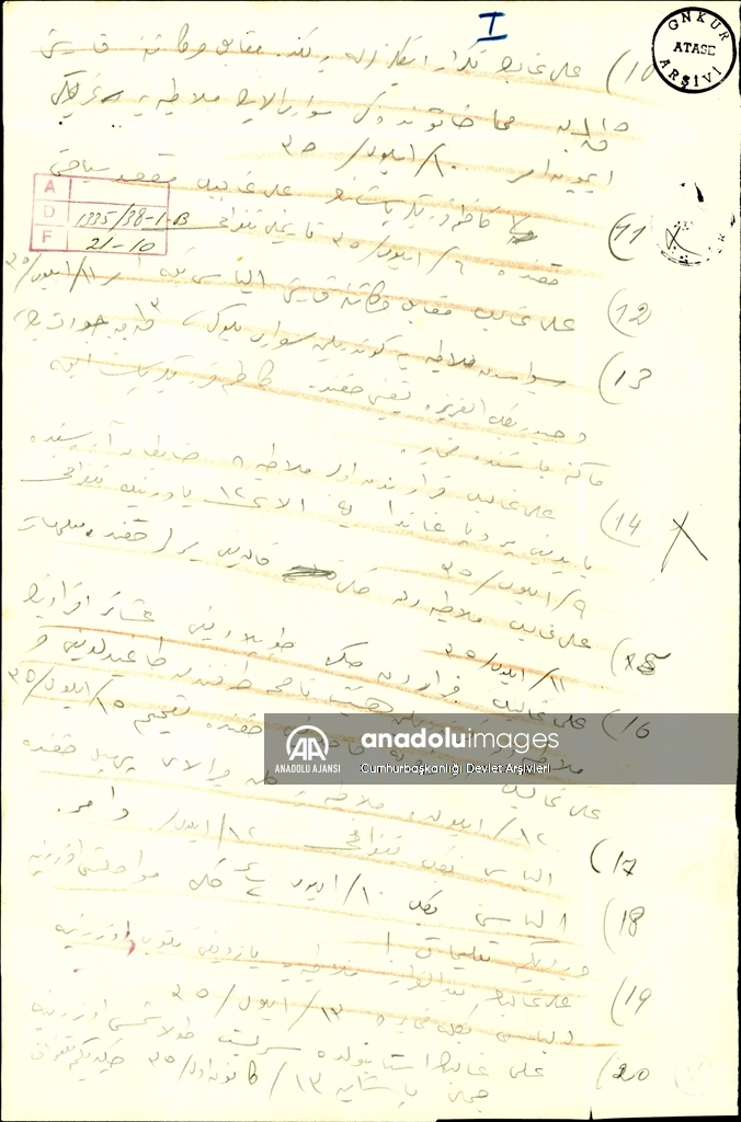 Kurtuluşa giden yolu Atatürk'ün el yazısı hatıra ve notları aydınlatıyor