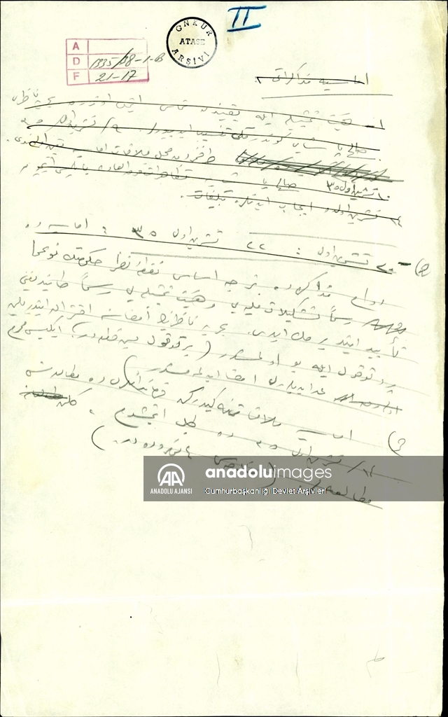 Kurtuluşa giden yolu Atatürk'ün el yazısı hatıra ve notları aydınlatıyor