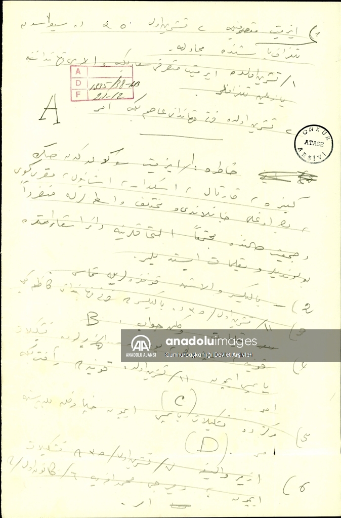 Kurtuluşa giden yolu Atatürk'ün el yazısı hatıra ve notları aydınlatıyor