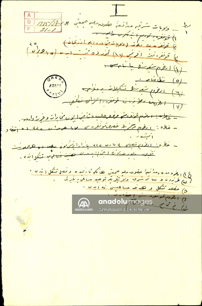 Kurtuluşa giden yolu Atatürk'ün el yazısı hatıra ve notları aydınlatıyor