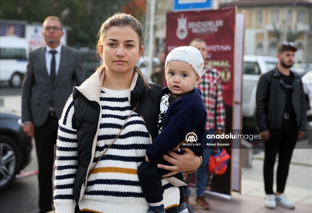 Büyük Önder Atatürk'ü anıyoruz