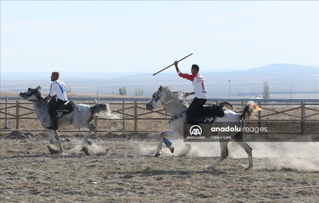 Kars'ta ata sporu cirit, köylülerin dostluk maçlarıyla yaşatılıyor