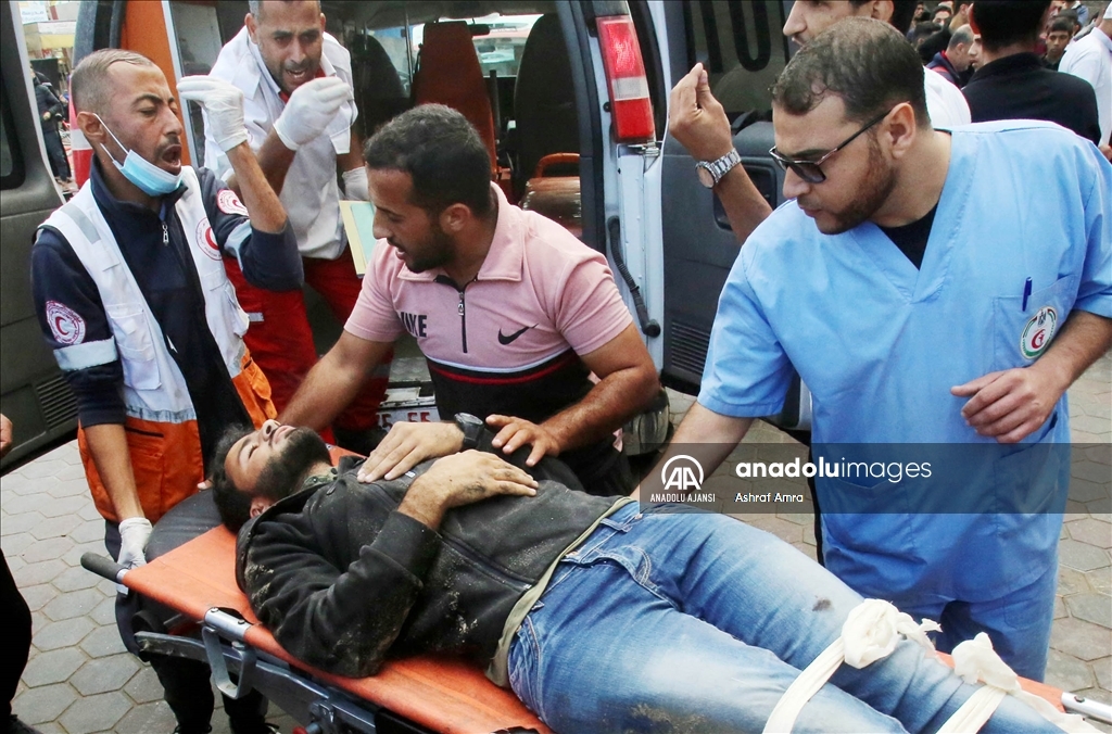 İsrail'in Gazze Şeridi'ne saldırıları 39'uncu gününde de şiddetlenerek devam ediyor