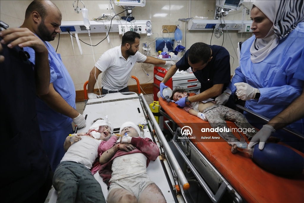 İsrail ordusunun Gazze Şeridi'ne saldırıları 40. gününde devam ediyor