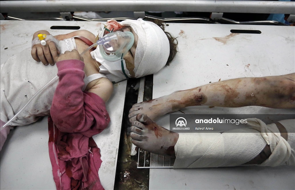 İsrail ordusunun Gazze Şeridi'ne saldırıları 40. gününde devam ediyor