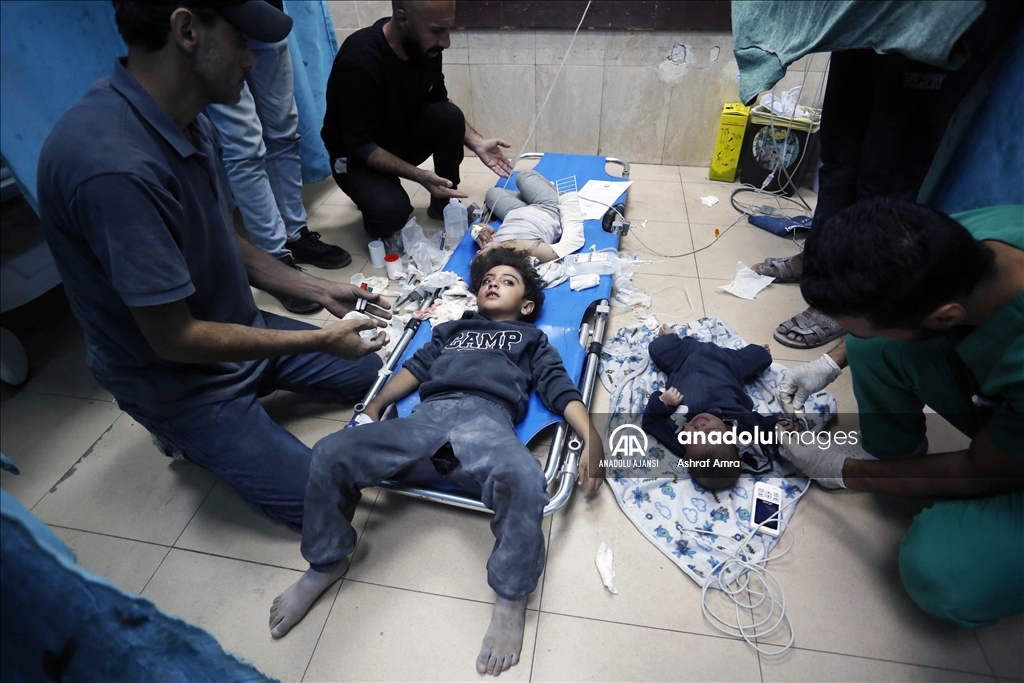 İsrail ordusunun Gazze Şeridi'ne saldırıları 40. gününde devam ediyor