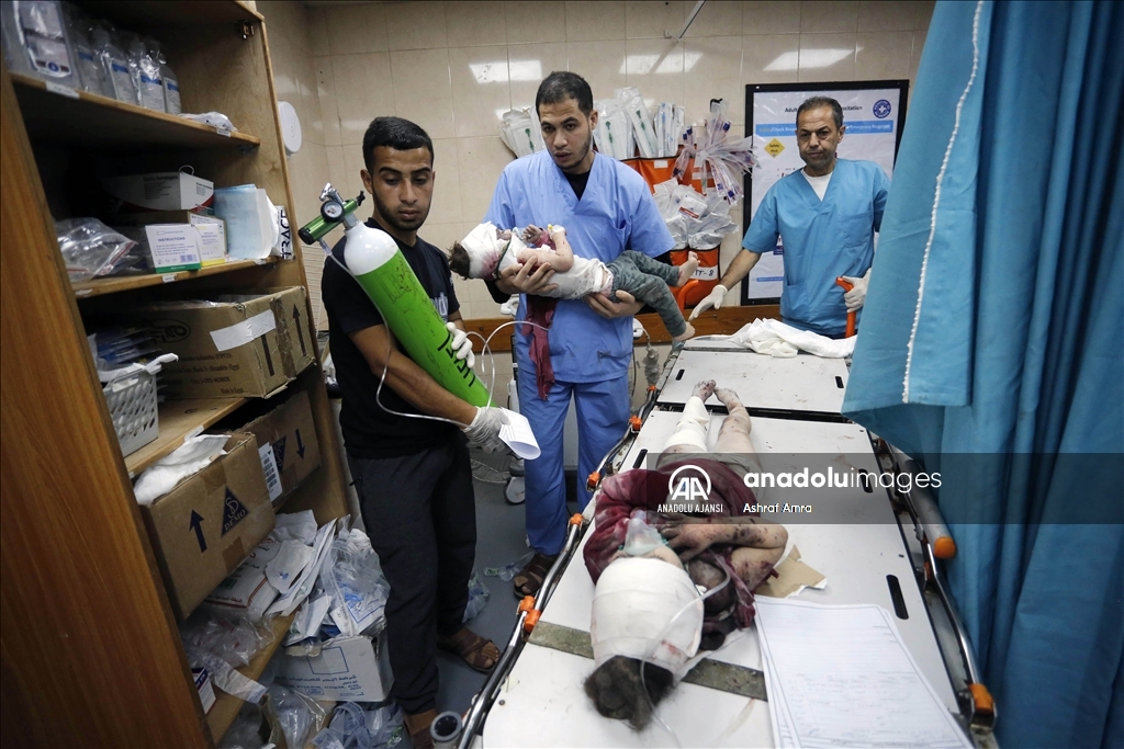 İsrail ordusunun Gazze Şeridi'ne saldırıları 40. gününde devam ediyor