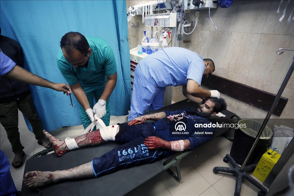 İsrail ordusunun Gazze Şeridi'ne saldırıları 40. gününde devam ediyor