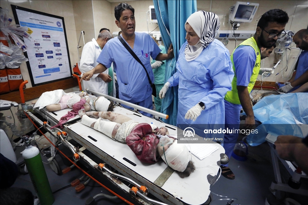 İsrail ordusunun Gazze Şeridi'ne saldırıları 40. gününde devam ediyor