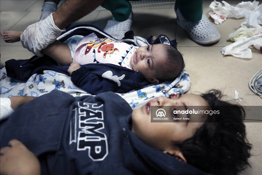 İsrail ordusunun Gazze Şeridi'ne saldırıları 40. gününde devam ediyor