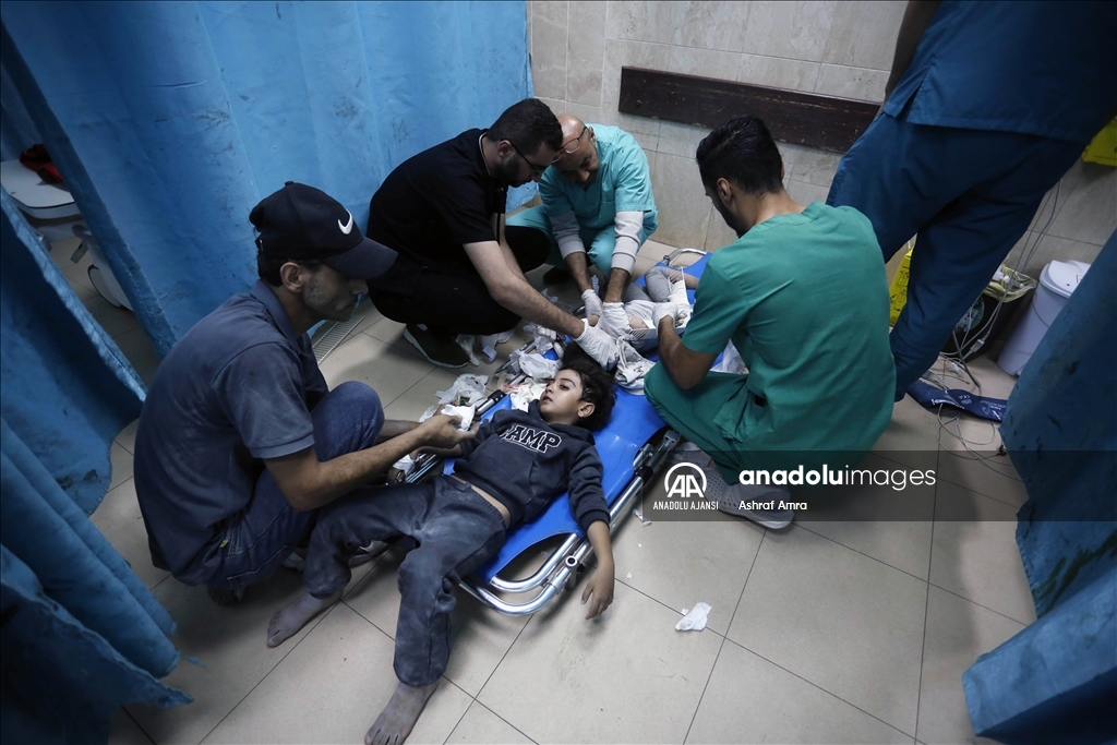 İsrail ordusunun Gazze Şeridi'ne saldırıları 40. gününde devam ediyor