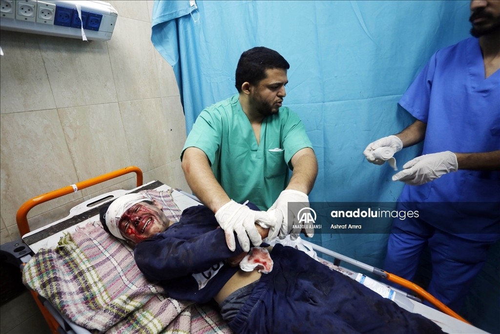 İsrail ordusunun Gazze Şeridi'ne saldırıları 40. gününde devam ediyor