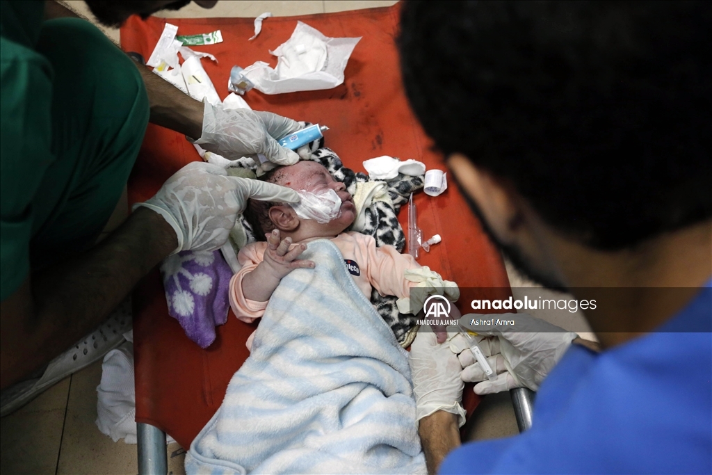 İsrail ordusunun Gazze Şeridi'ne saldırıları 40. gününde devam ediyor