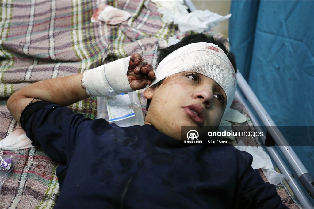 İsrail ordusunun Gazze Şeridi'ne saldırıları 40. gününde devam ediyor