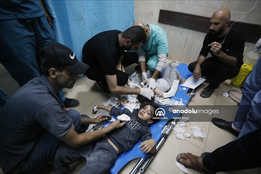 İsrail ordusunun Gazze Şeridi'ne saldırıları 40. gününde devam ediyor