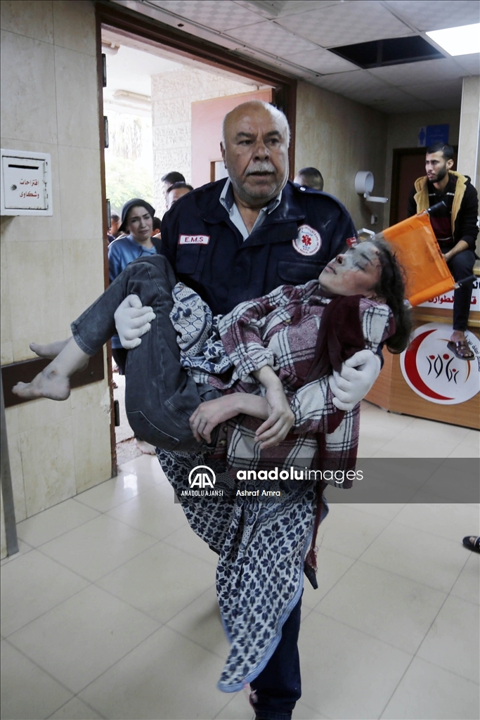 İsrail ordusunun Gazze Şeridi'ne saldırıları 40. gününde devam ediyor