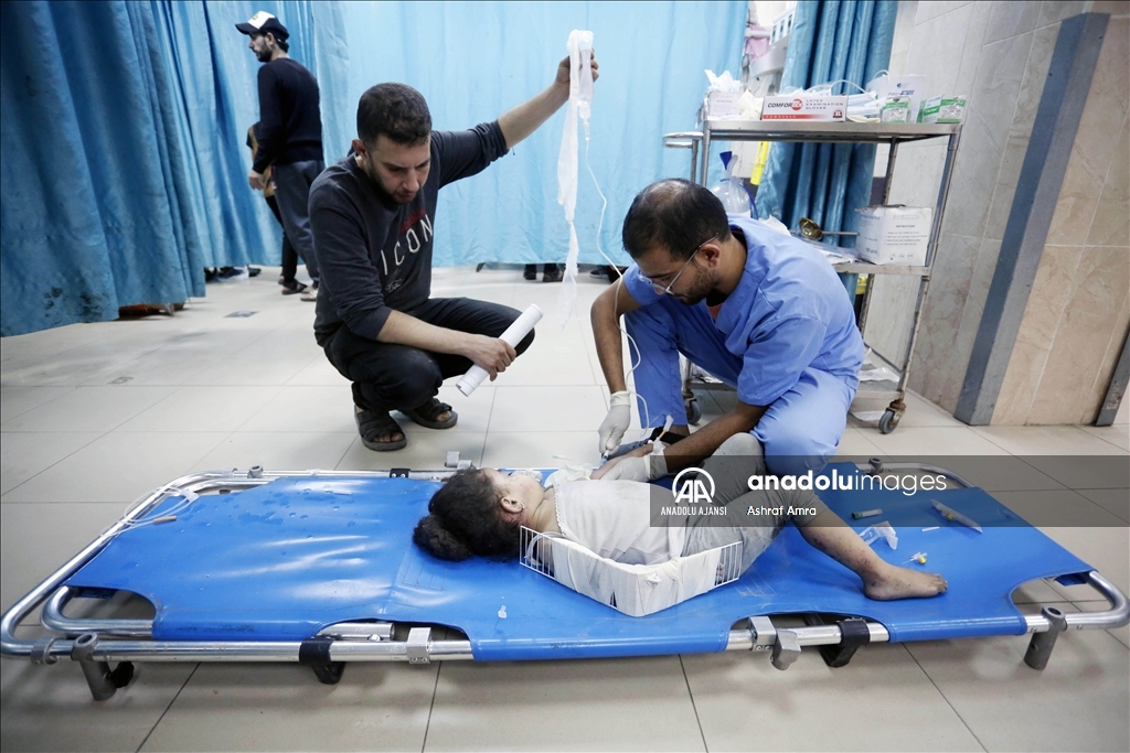 İsrail ordusunun Gazze Şeridi'ne saldırıları 40. gününde devam ediyor