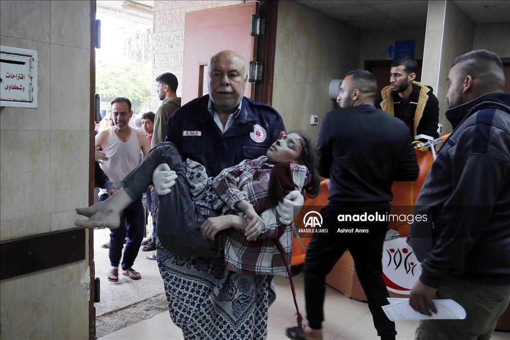 İsrail ordusunun Gazze Şeridi'ne saldırıları 40. gününde devam ediyor