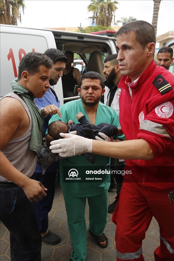 İsrail ordusunun Gazze Şeridi'ne saldırıları 40. gününde devam ediyor