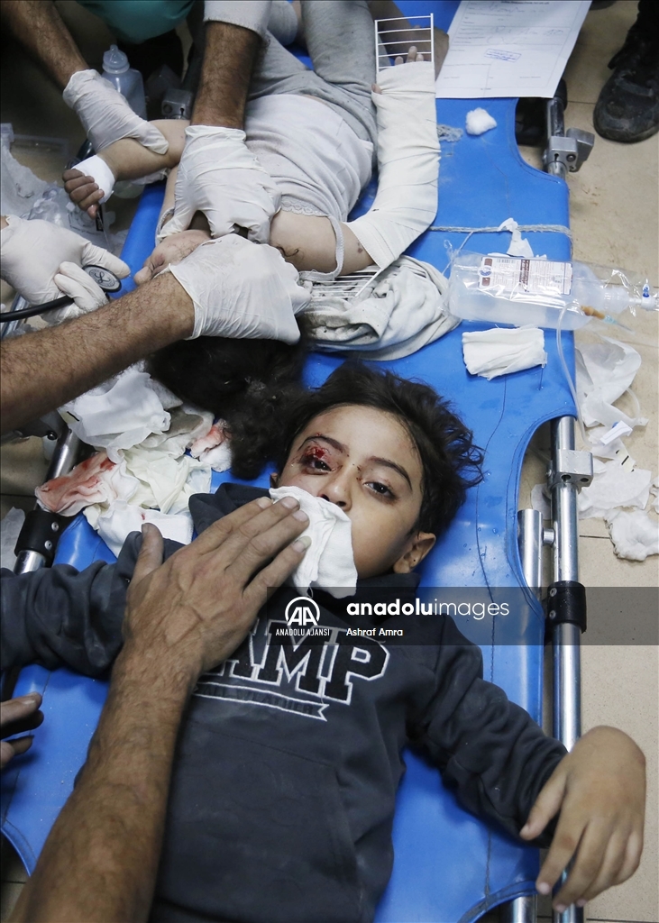 İsrail ordusunun Gazze Şeridi'ne saldırıları 40. gününde devam ediyor