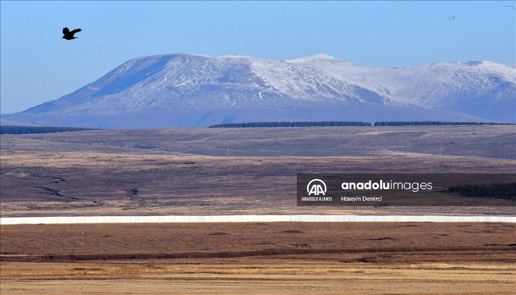 Kars'ta soğuk hava etkili oldu