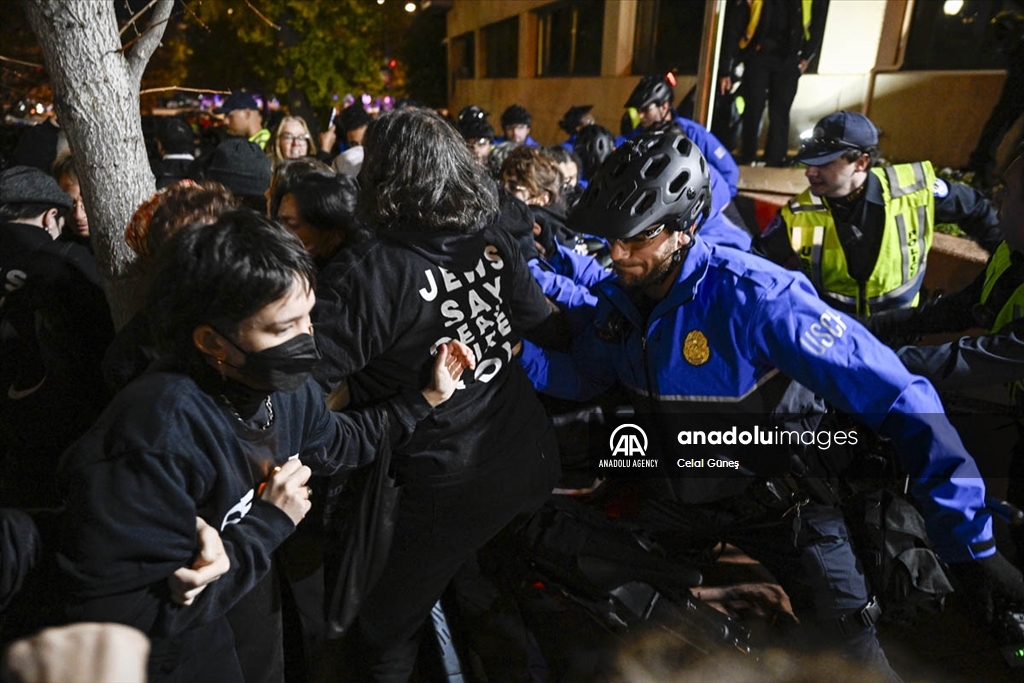 Американската полиција интервенираше на протестот на американските Евреи пред зградата на Конгресот