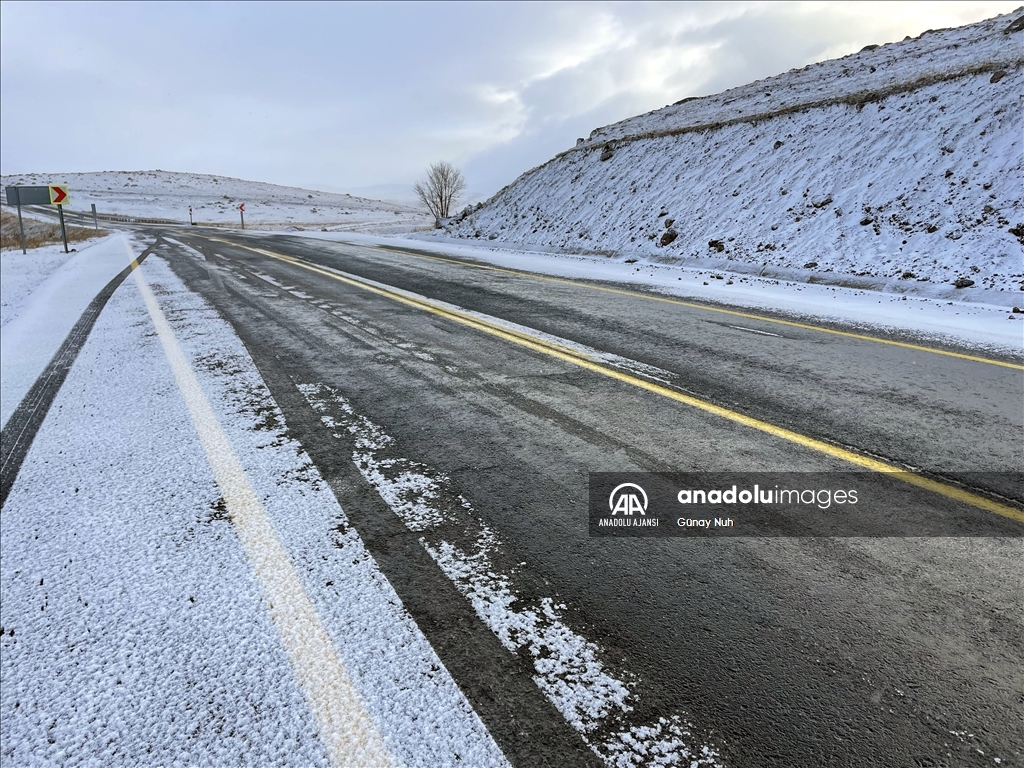 Ardahan'da kar yağışı