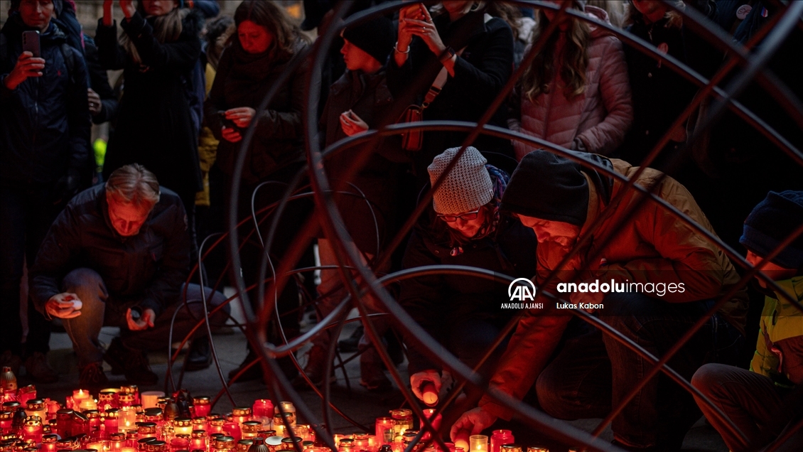 "Kadife Devrim", 34. yılında Prag'da anıldı