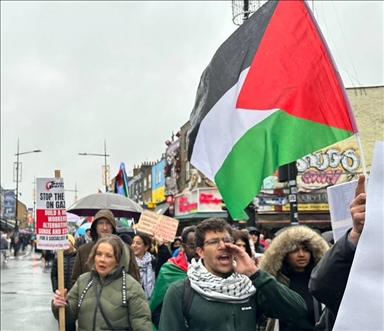 الاحتجاجات المؤيدة لفلسطين تجتاح المملكة المتحدة