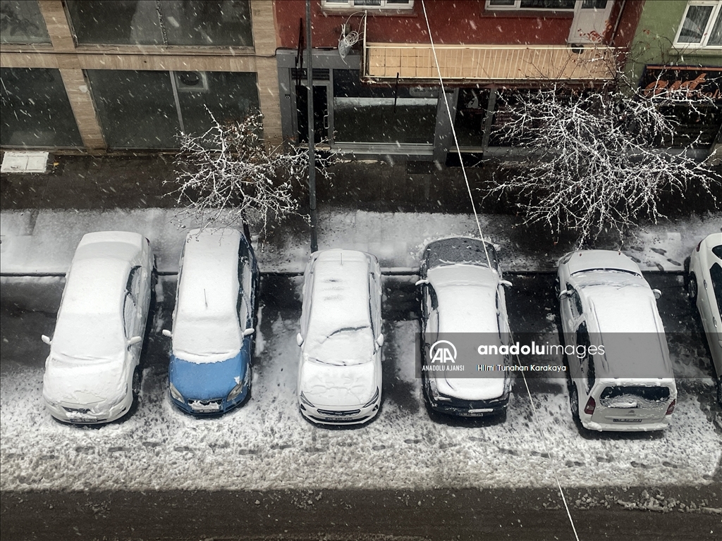 Doğu Anadolu'da kar ve soğuk hava etkili oluyor