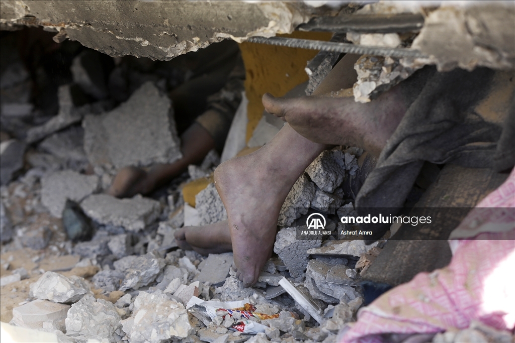 İsrail'in Gazze Şeridi'ne saldırıları 46. gününde devam ediyor