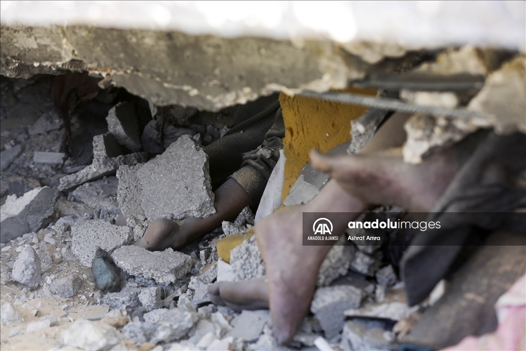 İsrail'in Gazze Şeridi'ne saldırıları 46. gününde devam ediyor