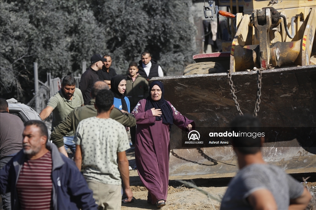 İsrail'in Gazze Şeridi'ne saldırıları 46. gününde devam ediyor