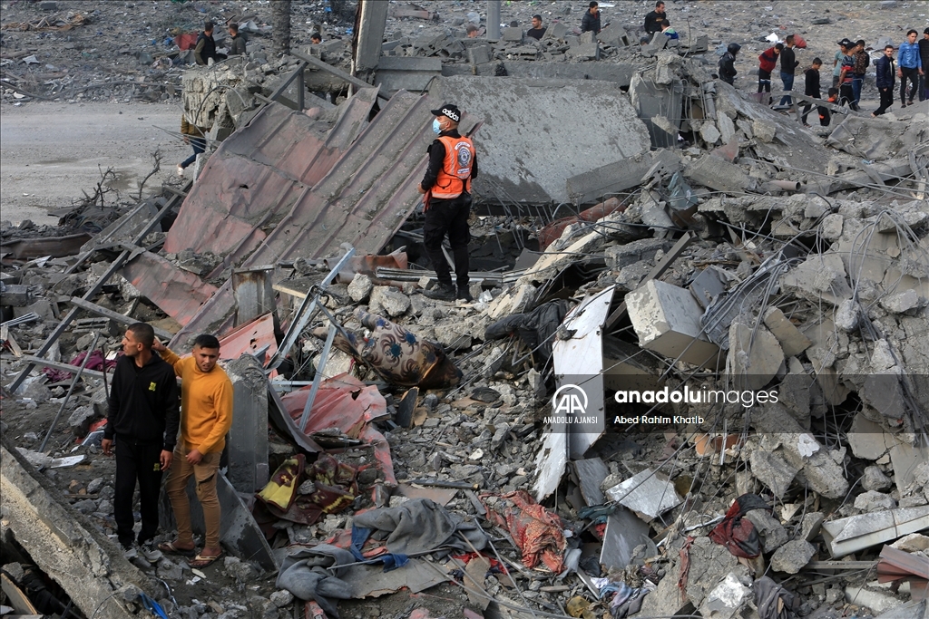 İsrail'in Gazze Şeridi'ne saldırıları 47. gününde devam ediyor
