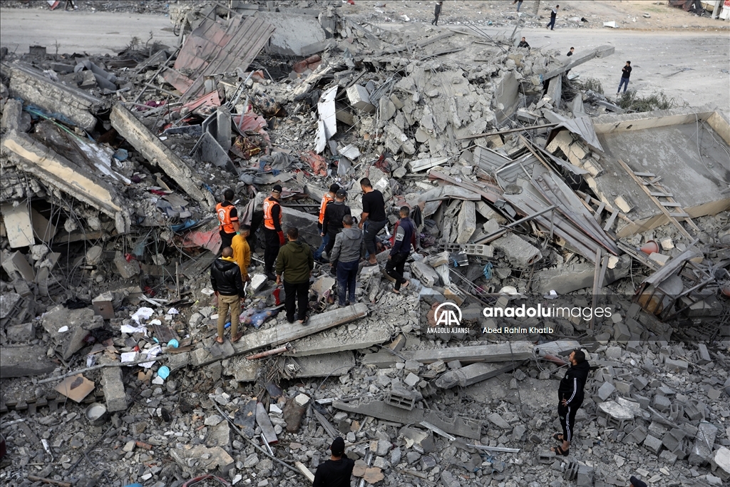 İsrail'in Gazze Şeridi'ne saldırıları 47. gününde devam ediyor