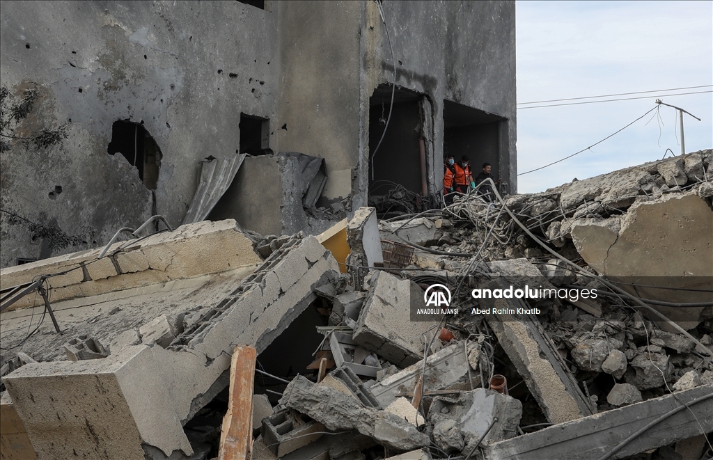 İsrail'in Gazze Şeridi'ne saldırıları 47. gününde devam ediyor