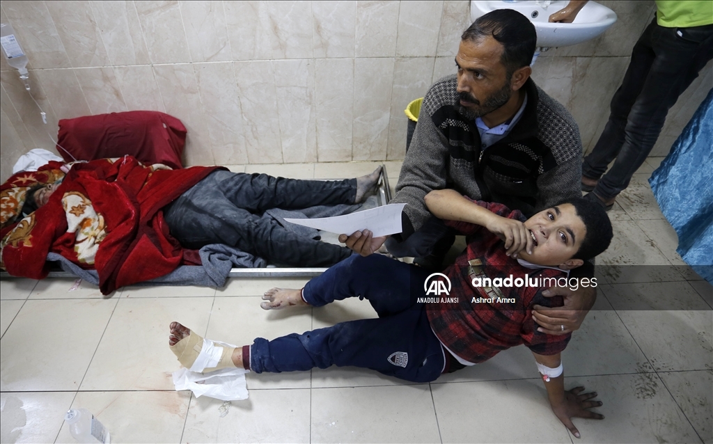 İsrail'in Gazze Şeridi'ne saldırıları 47. gününde devam ediyor