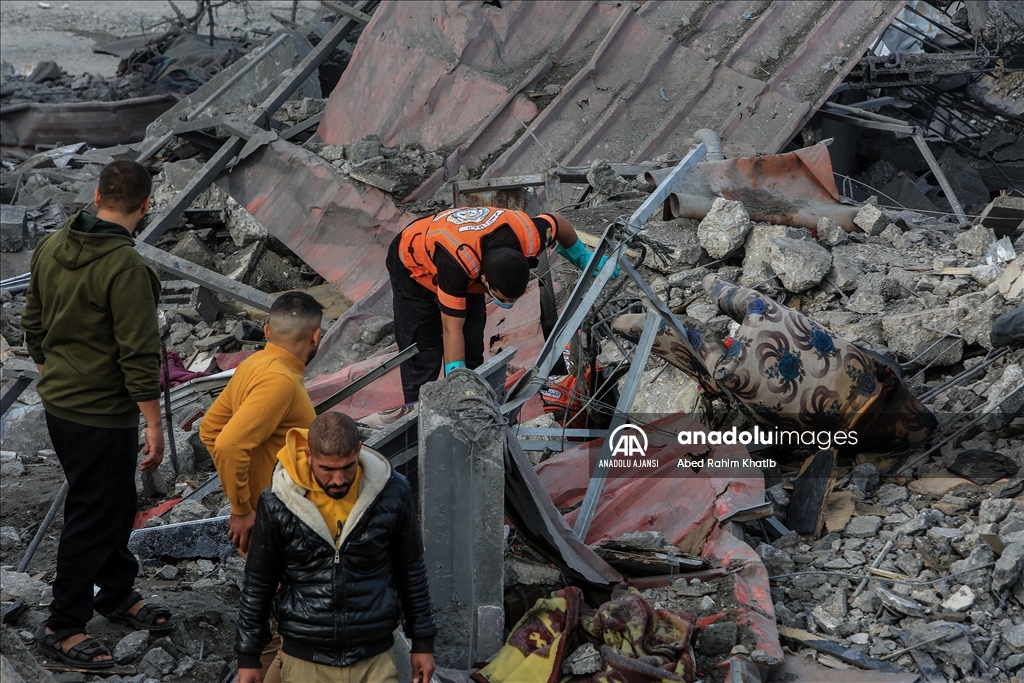 İsrail'in Gazze Şeridi'ne saldırıları 47. gününde devam ediyor