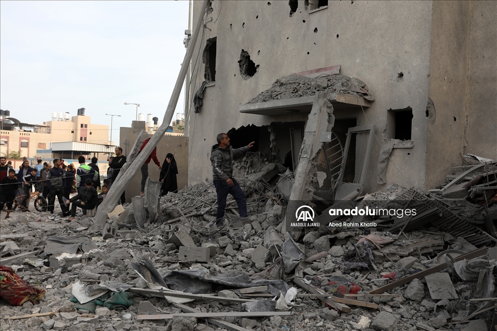 İsrail'in Gazze Şeridi'ne saldırıları 47. gününde devam ediyor