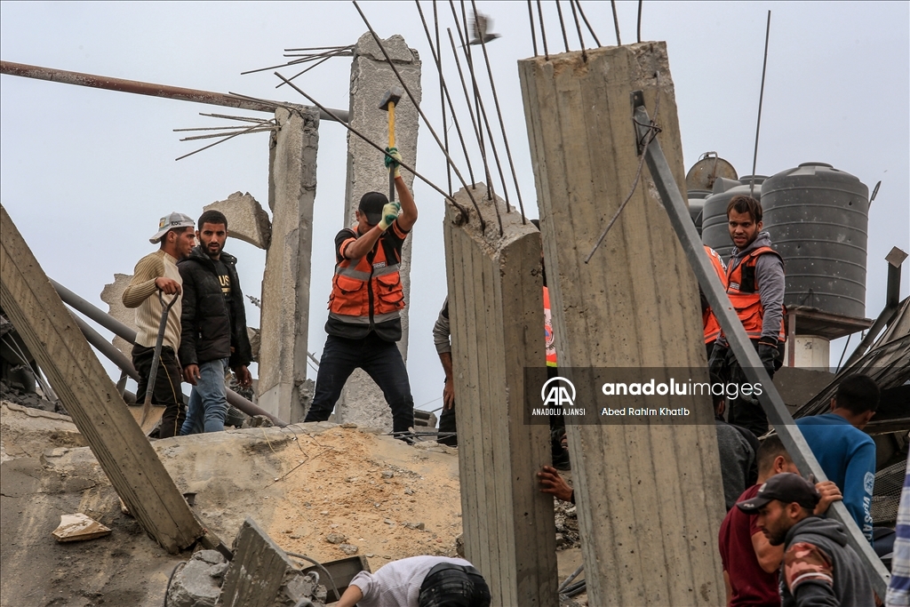 İsrail'in Gazze Şeridi'ne saldırıları 47. gününde devam ediyor