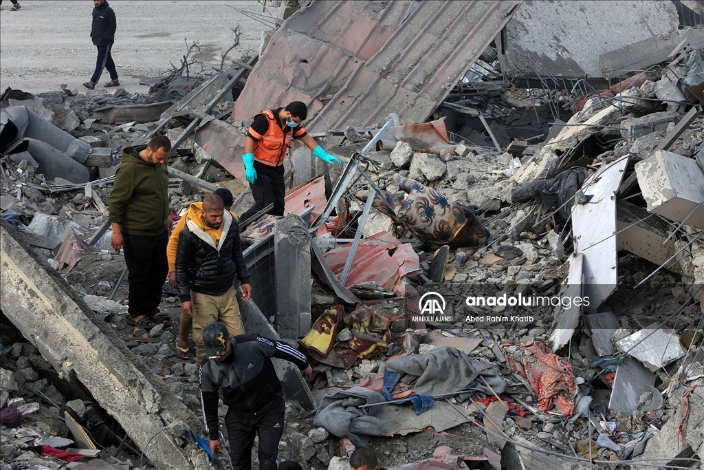 İsrail'in Gazze Şeridi'ne saldırıları 47. gününde devam ediyor