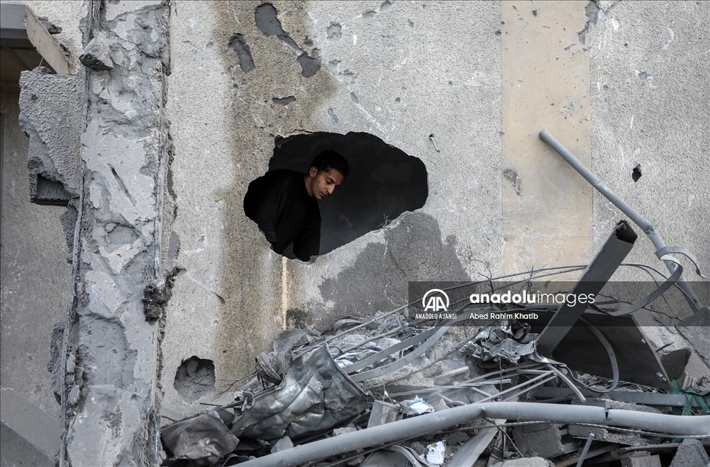 İsrail'in Gazze Şeridi'ne saldırıları 47. gününde devam ediyor