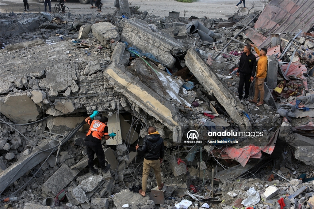 İsrail'in Gazze Şeridi'ne saldırıları 47. gününde devam ediyor