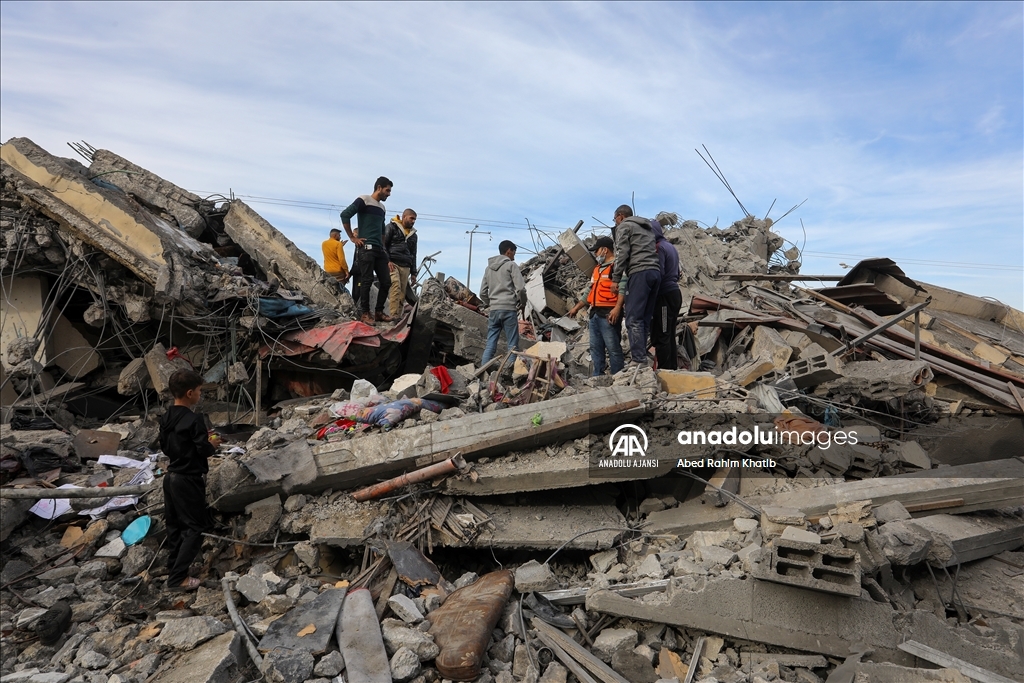 İsrail'in Gazze Şeridi'ne saldırıları 47. gününde devam ediyor